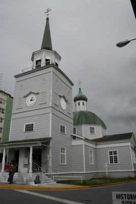 Sitka - St Michael's Russian Orthodox - exterior.