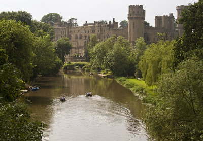 Warwick Castle and the River Avon