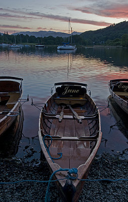 Rowboats At Lake Windermere