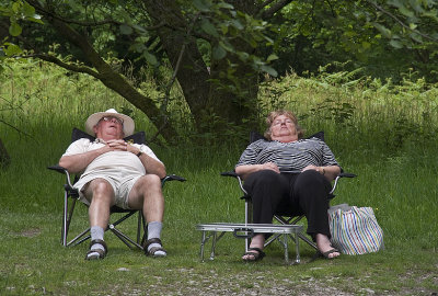A Couple Enjoying The Lake District
