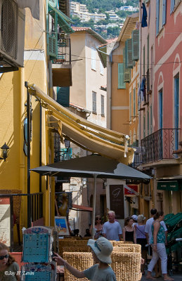 Street Scene In Villefranche-sur-Mer