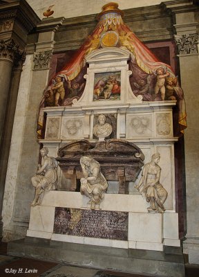 The Tomb Of Michelangelo -- Three Images