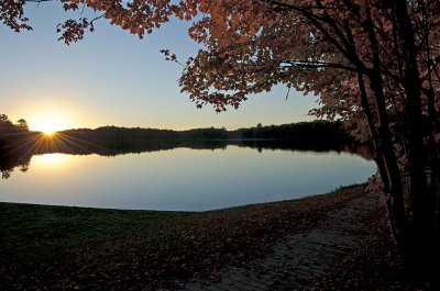 Sunrise At Pete's Lake