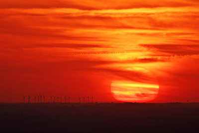 Sunset from Blue Mounds State Park