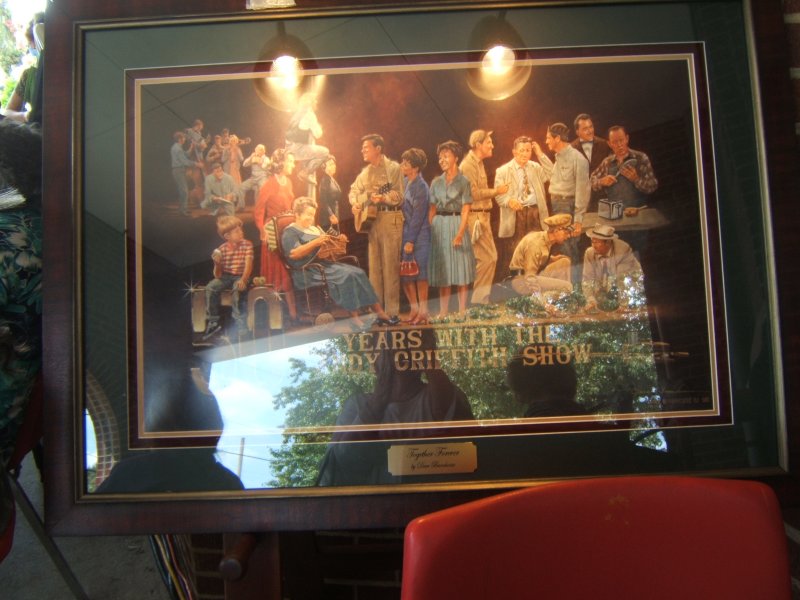 A picture on a wall at Andy Griffiths Playhouse..[
