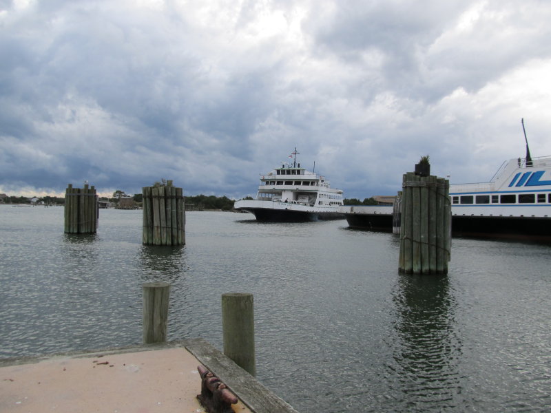 Our ferry coming in
