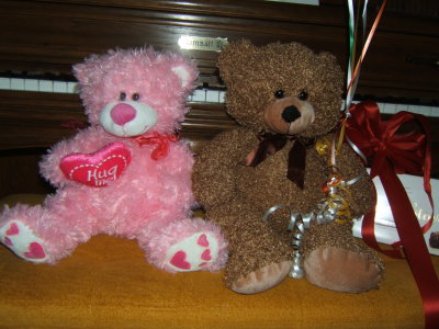 Pink Bear and Brown Bear 