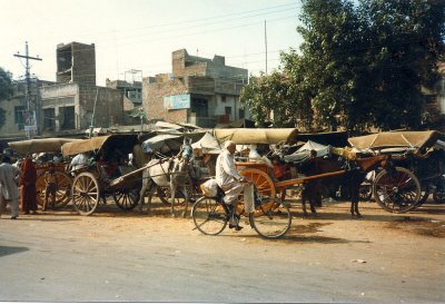 Lahore tonga stand (page 144)