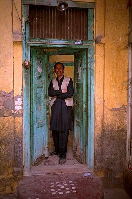 My front door in Peshawar (page 256)