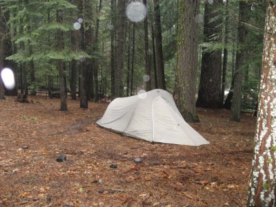 My lonely little tent...