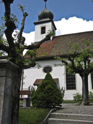 Church in Swiss Jura