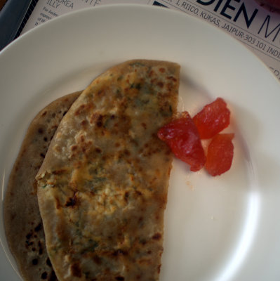 Paneer Pamatha, Le Meridian, Jaipur