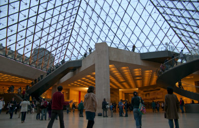 Louvre: Inside the Pyramid