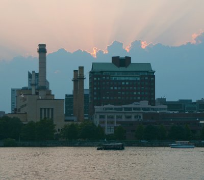 The Charles River: A Sunset