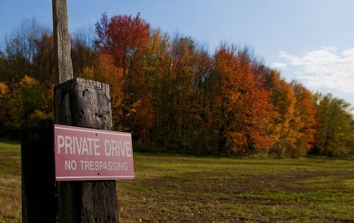 No Trespassing!