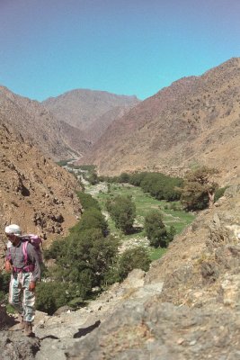 Ourika Valley (and Hassan, chief guide.)