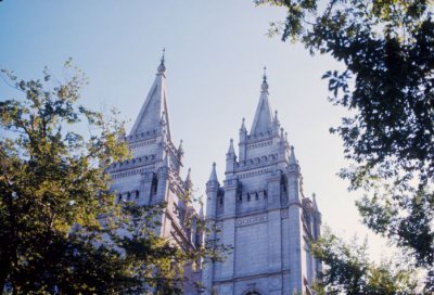 Mormon Temple on Temple Square