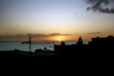 Sunset in Honolulu