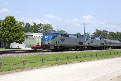 Southbound Amtrak