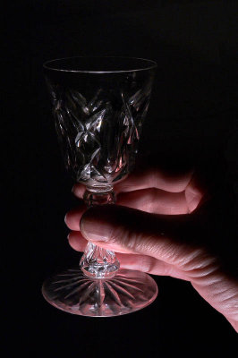 Conjour Glass from Negative Space  by Glyn