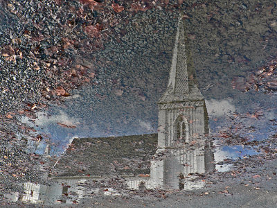 Old Church (inverted image)