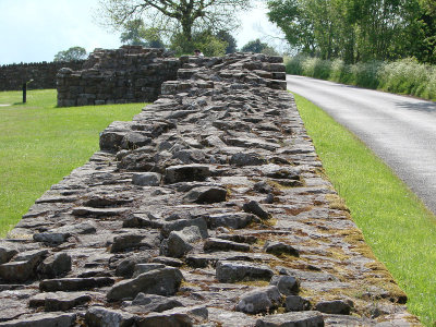  Remains of Hadrian's Wallby Hutchman