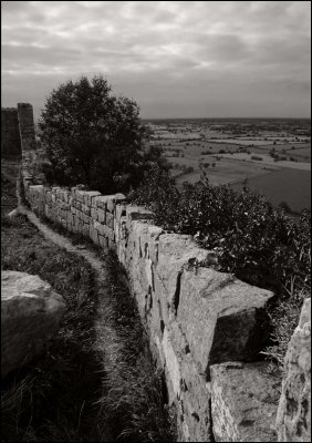 8th PlaceBeeston castle wall.