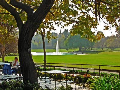 QUIET AFTERNOON  AT THE PARK by Warbler