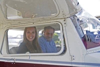 first time in a small aircraft!