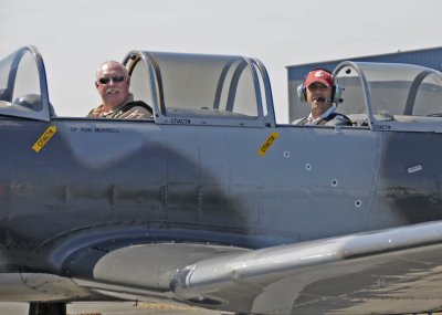 Ron Morrell offers rides in his Nanchang CJ-6
