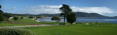 The 18th at Pebble Beach