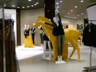 Yellow horse