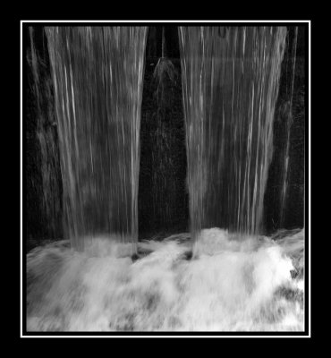 Water falls