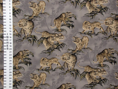 Tiger fabric detail