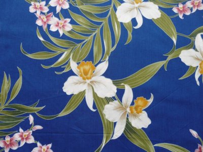 Fabric detail: poplin from Hawaiian Fabric