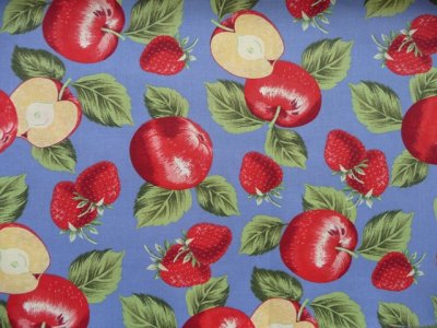 Apple fabric close up