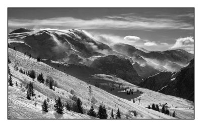 Ski  la Plagne