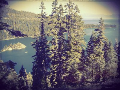 Views from Emerald Bay Road
