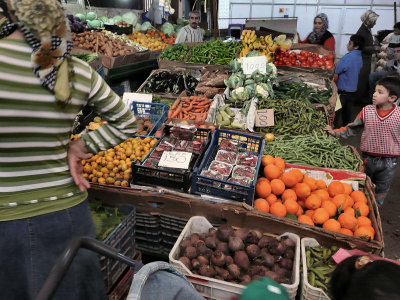 A Nicosia market 