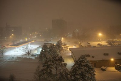Ðêm tuyết lạnh - Snowy night in Canada