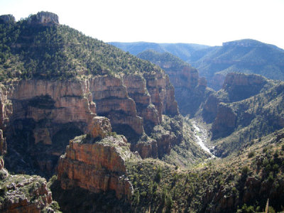 Salt River Canyon from AZ73
