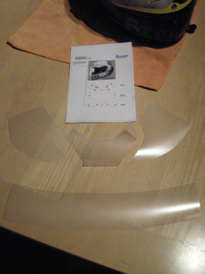 Helmet Armor Protective Film Kit