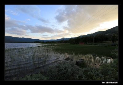 nearby lake