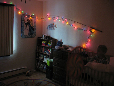 Simon's decorated room