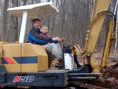 Digging Lake Matthew in PA