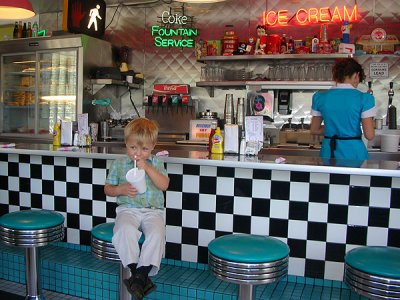 Visit to the local diner