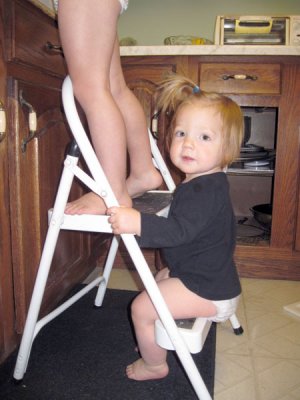 Actually, sitting is more fun than washing
