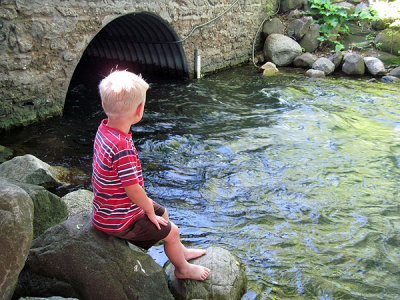 Timeout for some creek-hopping