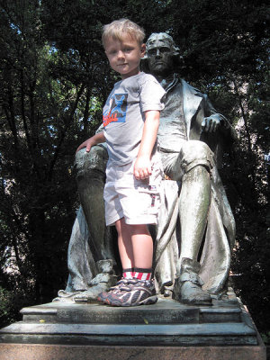 In Charlottesville, visiting Mr. Jefferson