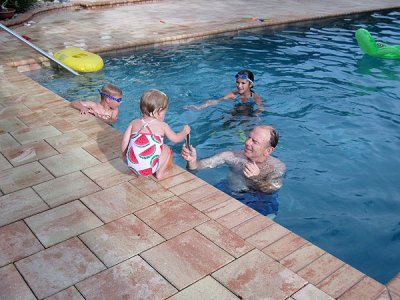 Swimming pool fun